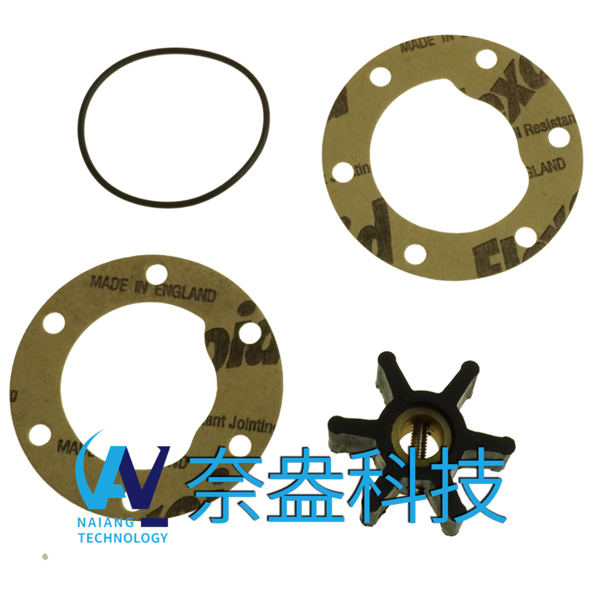 捷斯克泵用橡胶叶轮 JABSCO Impeller 4528-0001-P;4528-001