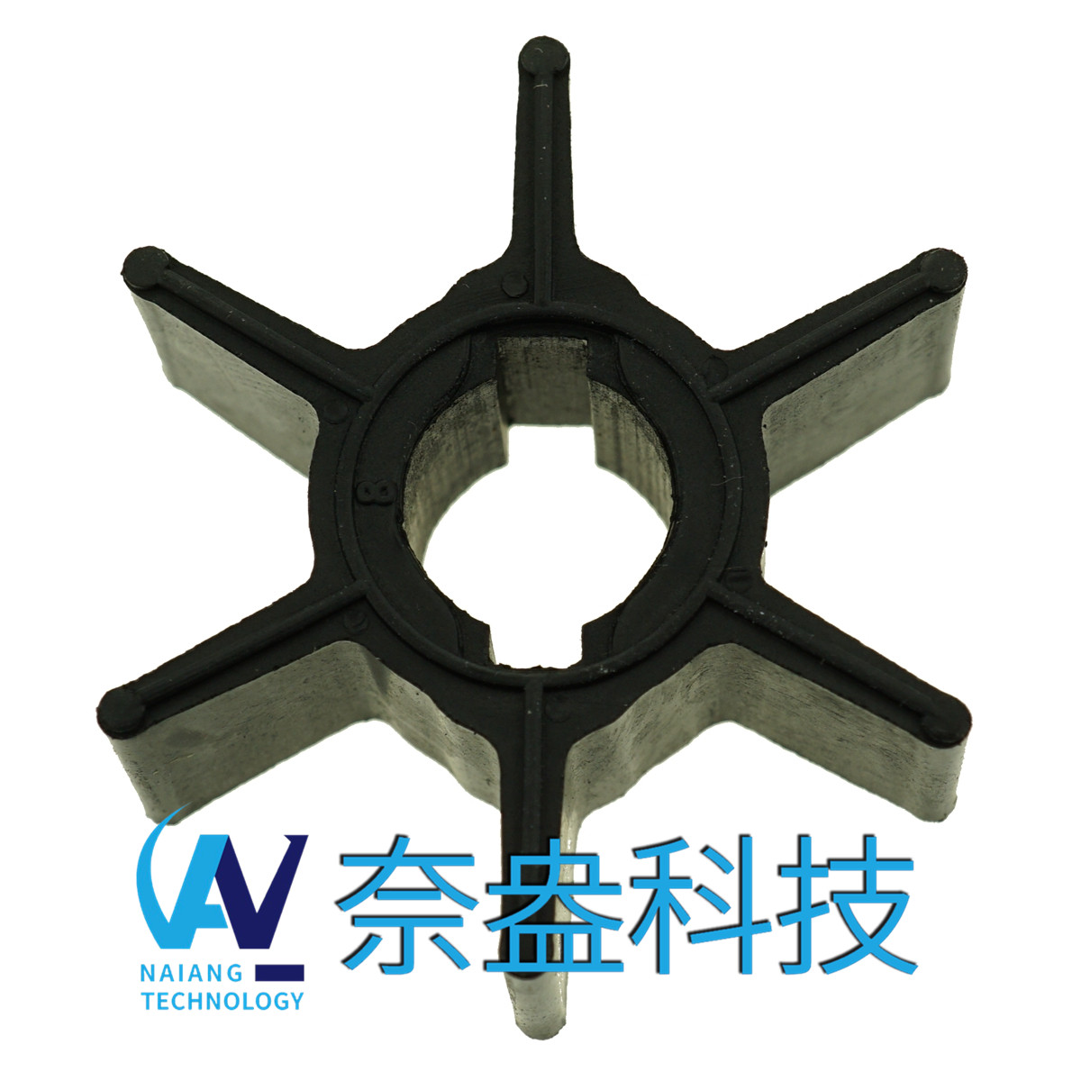 东发舷外机橡胶叶轮3.3/5hp Tohatsu Impeller 369-65021-1