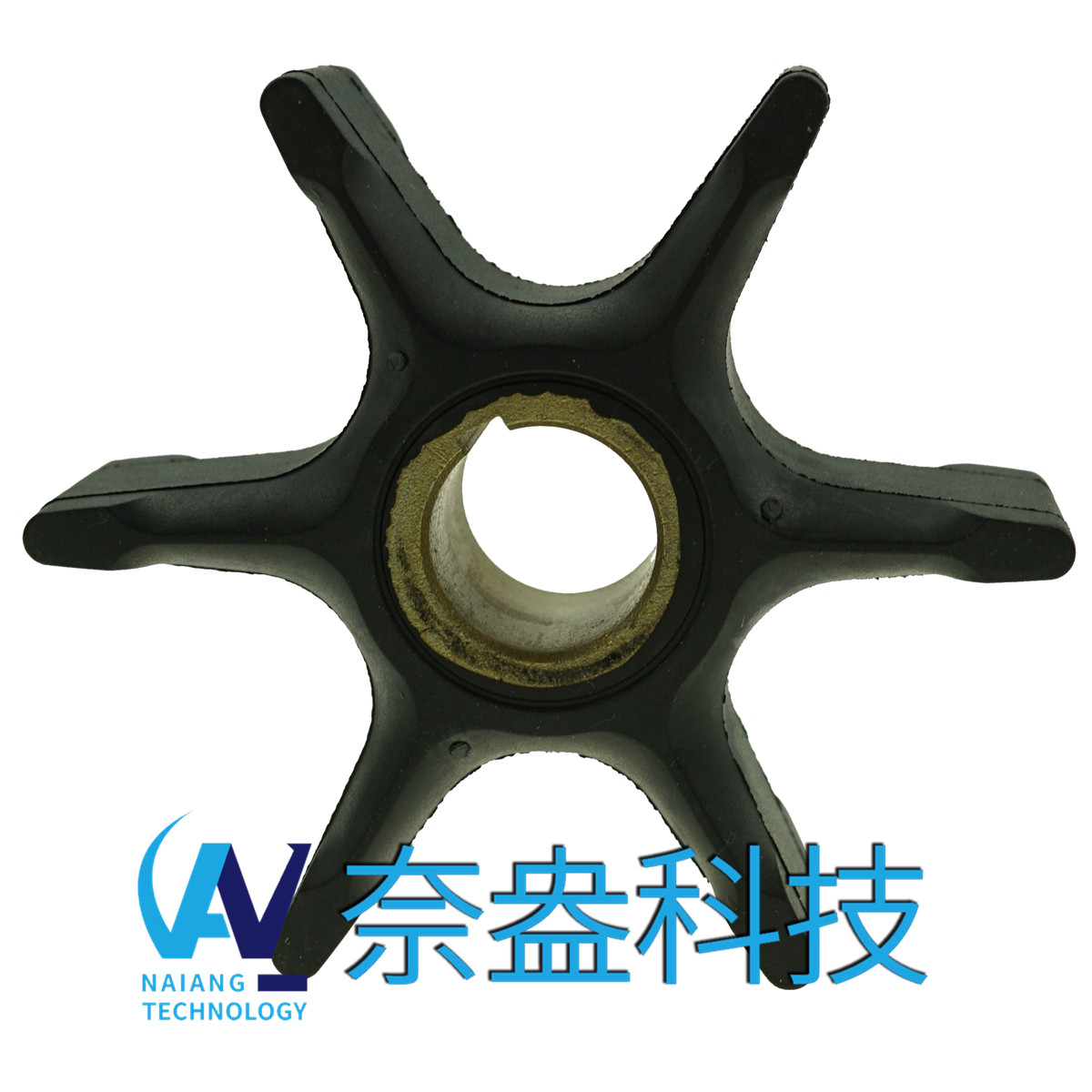 喜来运舷外机橡胶叶轮85-125HP Evinrude/OMC Impeller 385072