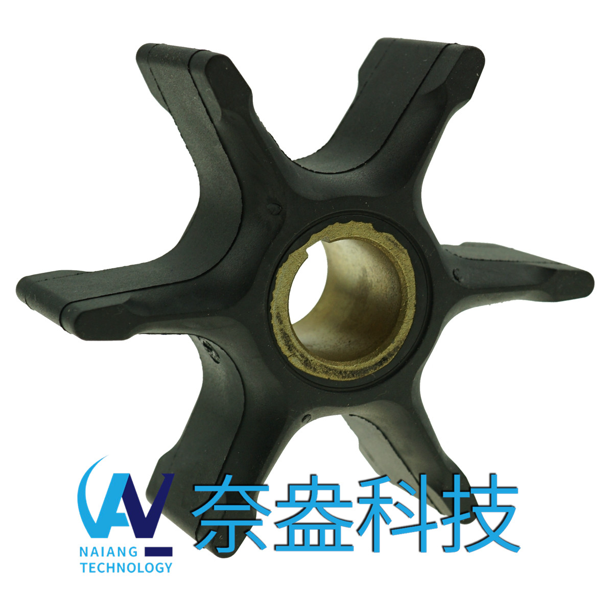 喜来运舷外机橡胶叶轮85-125HP Evinrude/OMC Impeller 385072